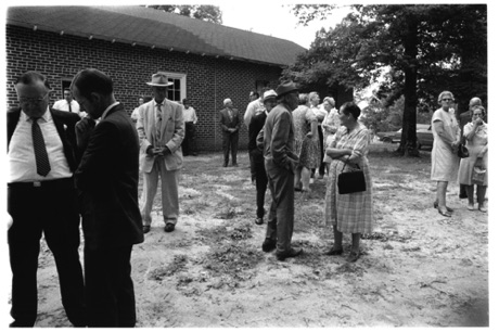 Church ground crowd